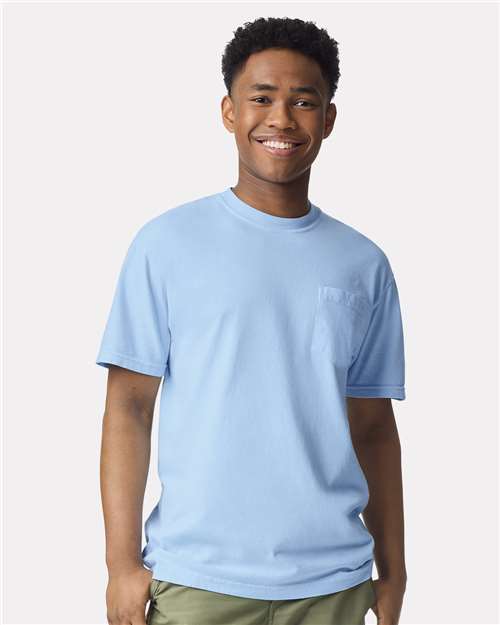 Comfort Colors Garment-Dyed Heavyweight Pocket T-Shirt 6030