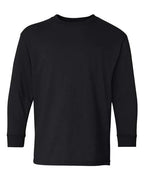 Youth Cotton Long Sleeve T-Shirt – Classic Fit