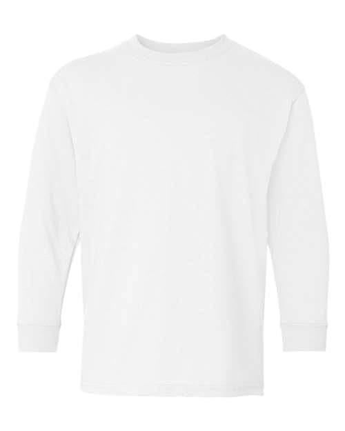 Youth Cotton Long Sleeve T-Shirt – Classic Fit