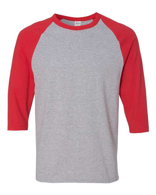 Gildan  Heavy Cotton™ Raglan Three-Quarter Sleeve T-Shirt 5700