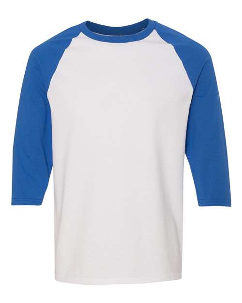 Gildan  Heavy Cotton™ Raglan Three-Quarter Sleeve T-Shirt 5700