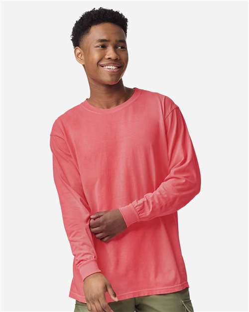 Comfort Colors Garment-Dyed Heavyweight Long Sleeve T-Shirt 6014