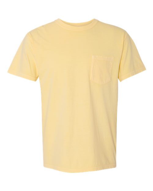 Comfort Colors Garment-Dyed Heavyweight Pocket T-Shirt 6030