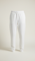 Cloud White Relaxed-Fit Joggers