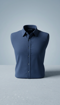 Urban Navy Button-Up Shirt